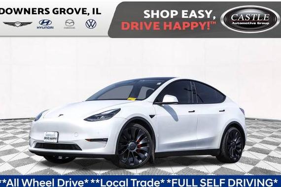 TESLA MODEL Y 2022 7SAYGDEF0NF459673 image